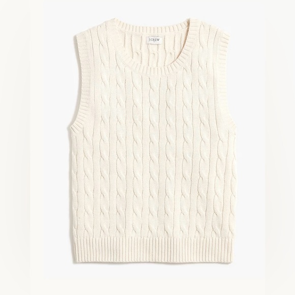 J. Crew Factory Sweaters - Jcrew Cable-knit sweater-vest
